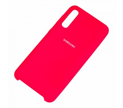 Чохол для Samsung Galaxy A50/A50s/A30s Silky Soft Touch "темно-червоний" 1032299