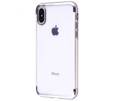 Чохол Shining для iPhone X / Xs case сріблястий 1035903