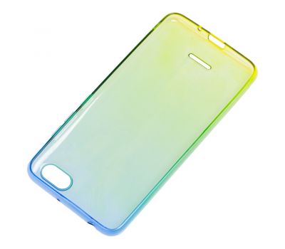 Чохол для Xiaomi Redmi 6A Gradient Design жовто-зелений 1036930