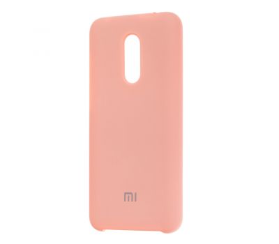 Чохол для Xiaomi Redmi 5 Plus Silky Soft Touch рожевий 2 1036867