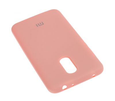 Чохол для Xiaomi Redmi 5 Plus Silky Soft Touch рожевий 2 1036868