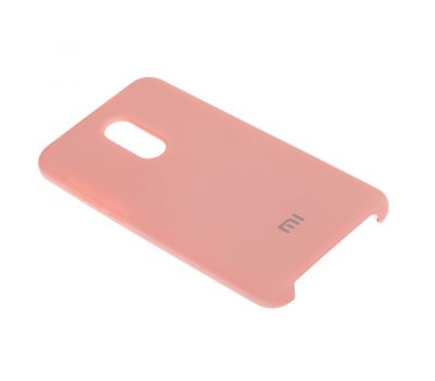 Чохол для Xiaomi Redmi 5 Plus Silky Soft Touch рожевий 2 1036870