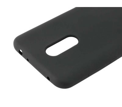 Чохол для Xiaomi Redmi 5 Plus Silky Soft Touch чорний 1036848