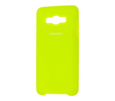 Чохол для Samsung Galaxy J5 2016 (J510) Silky Soft Touch яскраво-зелений