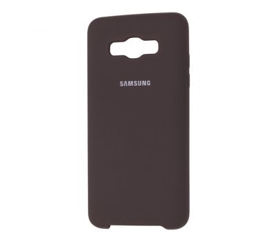 Чохол для Samsung Galaxy J5 2016 (J510) Silky Soft Touch темно-коричневий