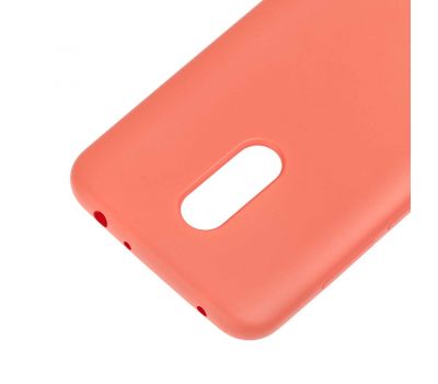 Чохол для Xiaomi Redmi 5 Plus Silky Soft Touch "пудра" 1036827