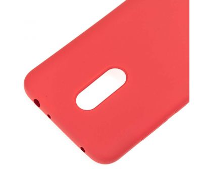 Чохол для Xiaomi Redmi 5 Plus Silky Soft Touch кармін 1036858