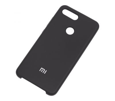 Чохол для Xiaomi Mi 8 Lite Silky Soft Touch "чорний" 1036752