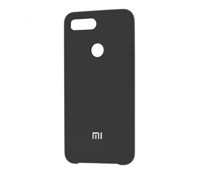 Чохол для Xiaomi Mi 8 Lite Silky Soft Touch "чорний" 1036751