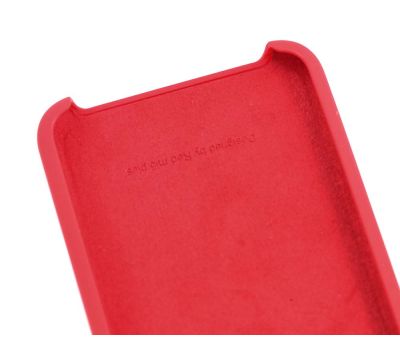 Чохол для Xiaomi Redmi 5 Plus Silky Soft Touch червоний 1036806