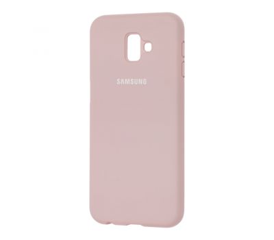 Чохол для Samsung Galaxy J6+ 2018 (J610) Silicone Full блідо-рожевий 1037277