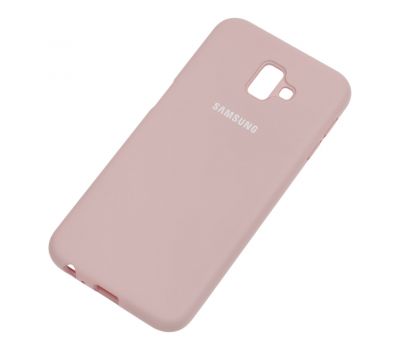 Чохол для Samsung Galaxy J6+ 2018 (J610) Silicone Full блідо-рожевий 1037278