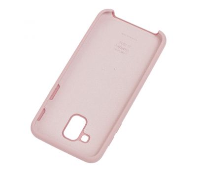 Чохол для Samsung Galaxy J6 2018 (J600) Silky блідо-рожевий 1037372