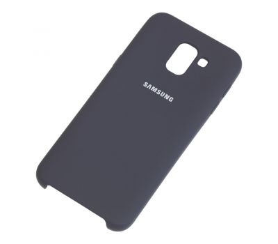 Чохол для Samsung Galaxy J6 2018 (J600) Silky темно синій 1037399