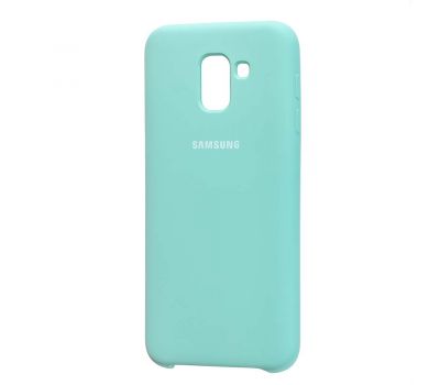 Чохол для Samsung Galaxy J6 2018 (J600) Silky бірюзовий 1037367