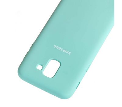Чохол для Samsung Galaxy J6 2018 (J600) Silky бірюзовий 1037368