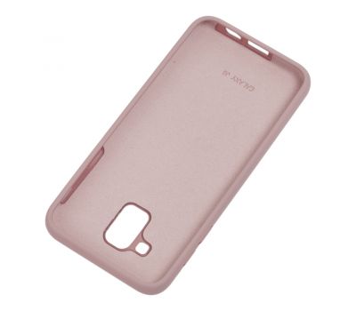 Чохол для Samsung Galaxy J6 2018 (J600) Silicone Full рожевий пісок 1037267