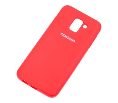 Чохол для Samsung Galaxy J6 2018 (J600) Silicone Full червоний 1037254