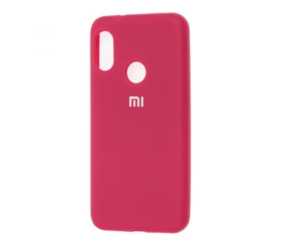 Чохол для Xiaomi Redmi Note 6 Pro Silicone Full рожево-червоний 1037029