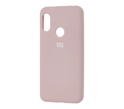 Чохол для Xiaomi Redmi Note 6 Pro Silicone Full блідо-рожевий 1037023