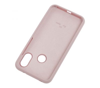 Чохол для Xiaomi Redmi Note 6 Pro Silicone Full блідо-рожевий 1037025