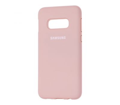 Чохол для Samsung Galaxy S10e (G970) Silicone Full блідо-рожевий 1038889