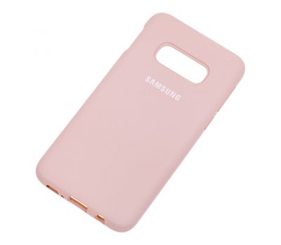Чохол для Samsung Galaxy S10e (G970) Silicone Full блідо-рожевий 1038890