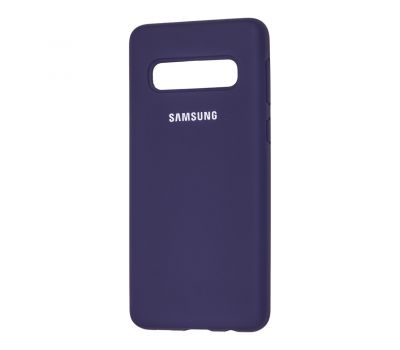 Чохол для Samsung Galaxy S10 (G973) Silicone Full синій / midnight blue 1038855