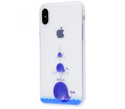 Чохол силіконовий для iPhone X /Xs кити 1040425