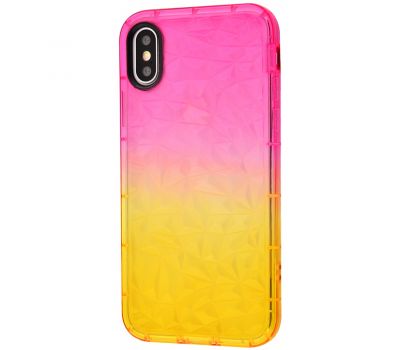 Чохол Gradient Gelin для iPhone X / Xs case рожево-жовтий 1040454