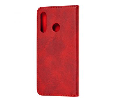 Чохол книжка Huawei P30 Lite Black magnet червоний 1043586