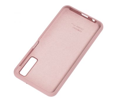 Чохол для Samsung Galaxy A7 2018 (A750) Silicone Full рожевий / pink sand 1043253