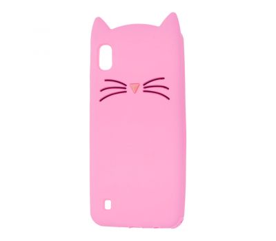 3D чохол для Samsung Galaxy A10 (A105) кіт тепло-рожевий
