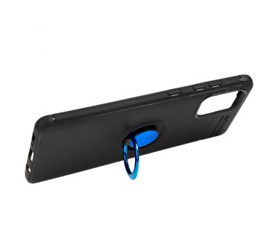 Чохол для Samsung Galaxy A71 (A715) Deen під магнітний тримач чорний/синій 1044391