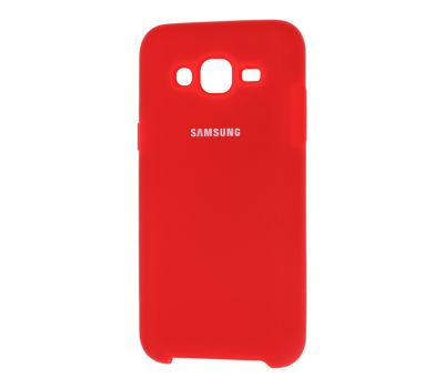 Чохол для Samsung Galaxy J5 (J500) Silky Soft Touch червоний