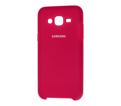 Чохол для Samsung Galaxy J5 (J500) Silky Soft Touch вишневий