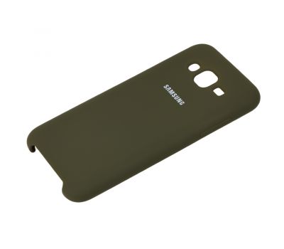 Чохол для Samsung Galaxy J5 (J500) Silky Soft Touch оливковий 1044597