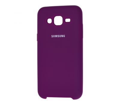 Чохол для Samsung Galaxy J5 (J500) Silky Soft Touch бузковий