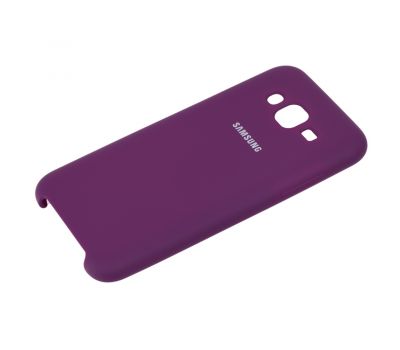 Чохол для Samsung Galaxy J5 (J500) Silky Soft Touch бузковий 1044606