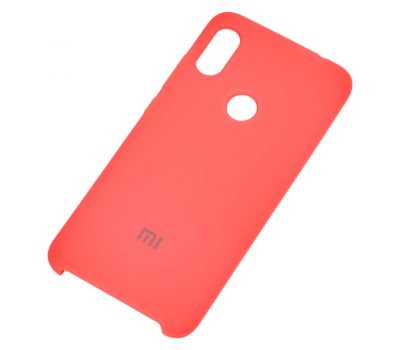 Чохол для Xiaomi Redmi Note 6 Pro Silky Soft Touch яскраво-рожевий 1044053