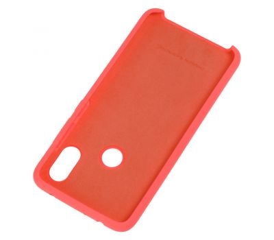Чохол для Xiaomi Redmi Note 6 Pro Silky Soft Touch яскраво-рожевий 1044054