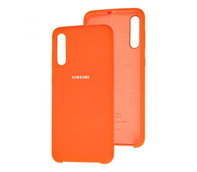 Чохол для Samsung Galaxy A50/A50s/A30s Silky Soft Touch "помаранчевий"