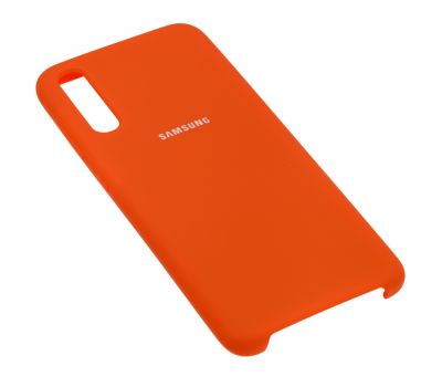 Чохол для Samsung Galaxy A70 (A705) Silky Soft Touch помаранчевий 1047868