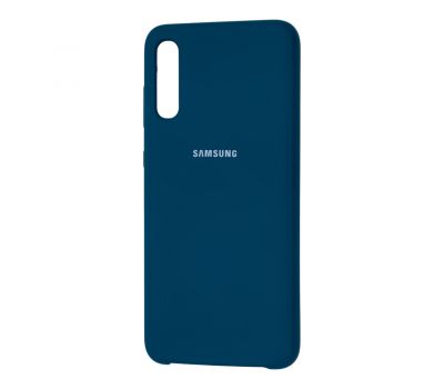 Чохол для Samsung Galaxy A70 (A705) Silky Soft Touch морської хвилі