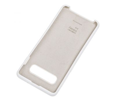 Чохол Samsung Galaxy S10 (G973) Silky Soft Touch білий 1048080