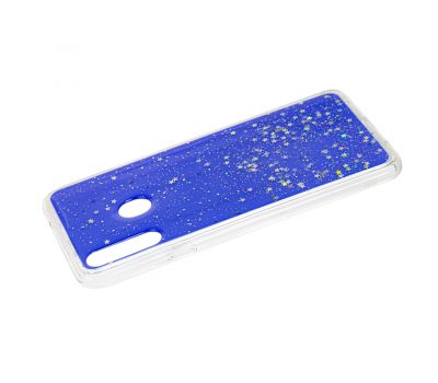 Чохол для Samsung Galaxy A20s (A207) Acrylic блискітки + popsocket фіолетовий 1049794
