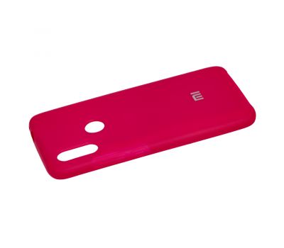 Чохол для Xiaomi Redmi 7 Silky Soft Touch вишневий 1049593