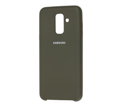Чохол для Samsung Galaxy A6+ 2018 (A605) Silky Soft Touch оливковий 1050128