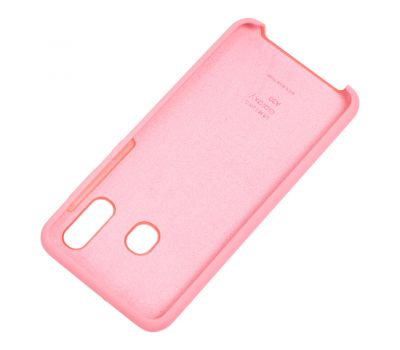 Чохол для Samsung Galaxy A20/A30 Silky Soft Touch світло-рожевий 1050067