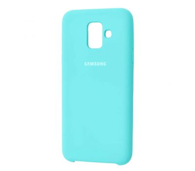 Чохол для Samsung Galaxy A6 2018 (A600) Silky Soft Touch бірюзовий 1050096